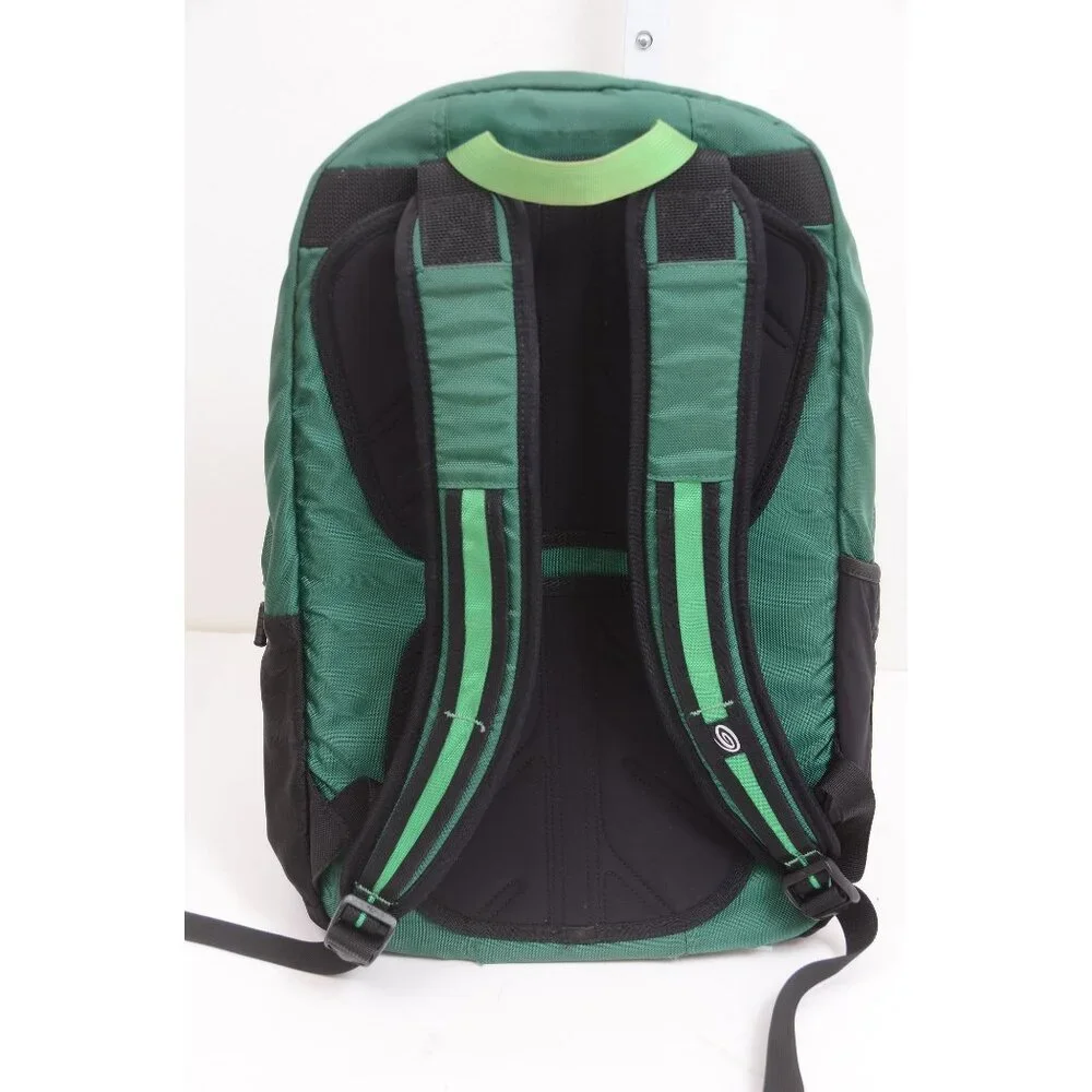 Timbuk2 Jones Zip Top Green Backpack iPad Laptop Carrier School Bag Rucksack
